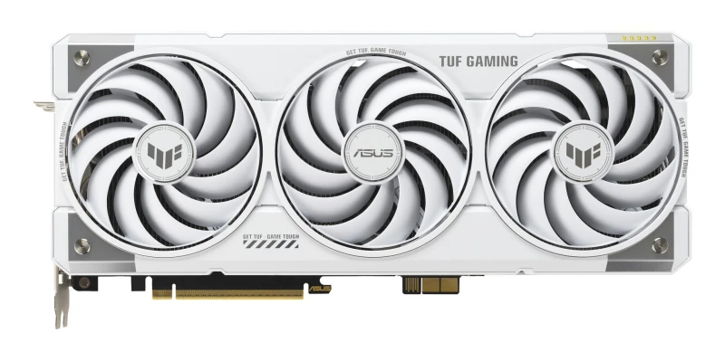 Image of ASUS TUF Gaming GeForce RTX 5070 Ti 16GB GDDR7 BTF White OC Edition 90YV0N60-M0NA00