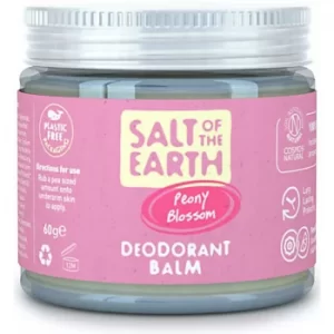 Image of Salt of the Earth Peony Blossom Natural Deodorant Balm