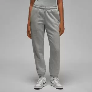 Image of Jordan W J Brooklyn Fleece Pants, Dk Grey Heather/White, Female, Jeans, DQ4478-063