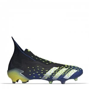Image of adidas Predator Freak + FG Football Boots - Black/Solyellow