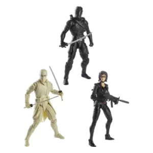 Image of G.I. Joe Classified Series Snake Eyes: G.I. Joe Origins Action Figures 2021 Wave 3 Assortment (6)