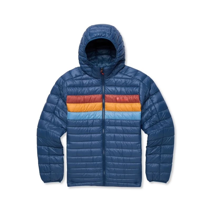 Image of Fuego Down Hooded Jacket Cotopaxi Bleu Male S