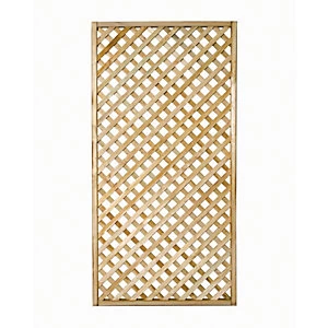 Image of Forest Garden Diamond Lattice Trellis - 1.8m X 900mm