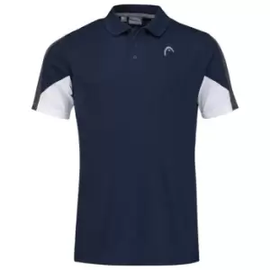 Image of Head CLUB Tech Polo Shirt - Blue