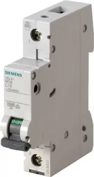 Image of Siemens SENTRON 6A MCB Mini Circuit Breaker1P Curve C
