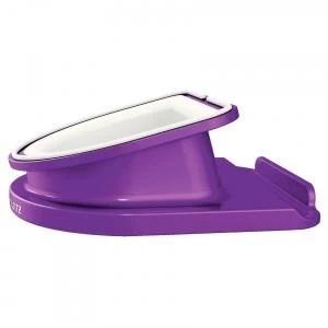 Image of Leitz Purple WOW Rotating Desk Stand for iPadtablet PC 62741062