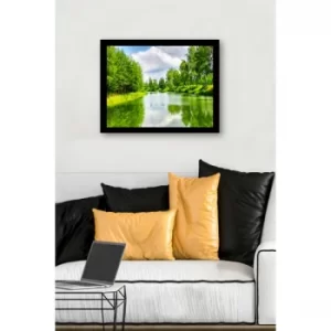 Image of SC1163 Multicolor Decorative Framed MDF Painting