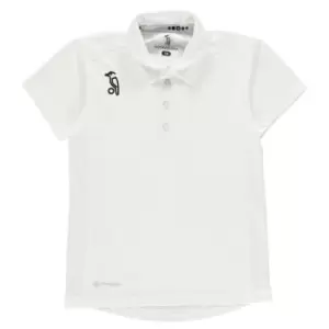 Image of Kookaburra Elite Short Sleeve Shirt 23 - White