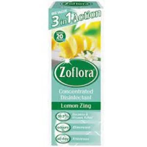 Image of Zoflora Concentrated Disinfectant Lemon Zing 500ml