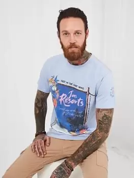 Image of Joe Browns First In Tee - Blue Size M, Men