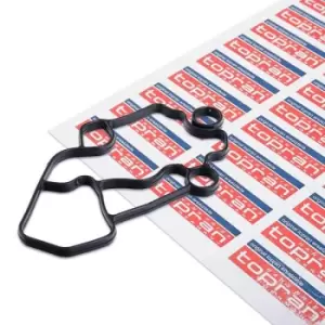 Image of TOPRAN Gaskets 115 744 Seal, oil filter housing VW,AUDI,SKODA,Golf V Schragheck (1K1),Passat Variant (3C5),GOLF VI (5K1),Polo Schragheck (6R1, 6C1)