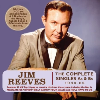 Image of The Complete Singles As & Bs 1949-62 by Jim Reeves CD Album