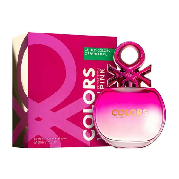 Image of Benetton Colors De Benetton Pink Eau de Toilette For Her 50ml