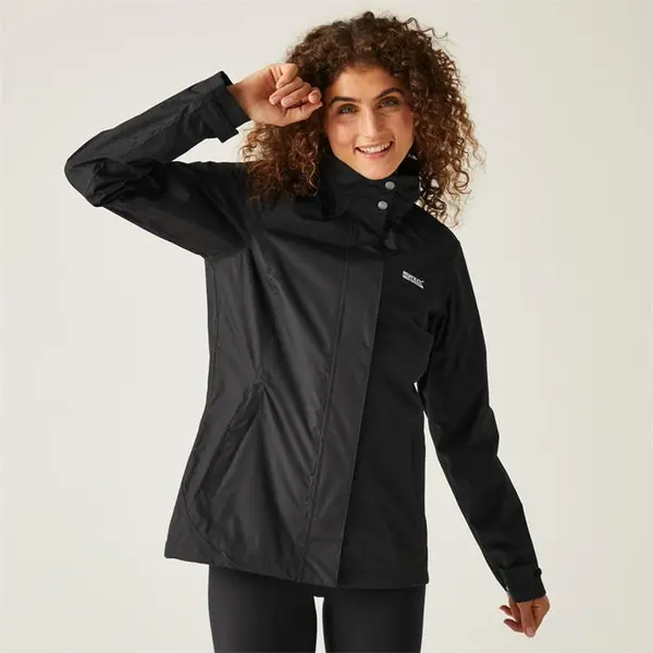 Image of Regatta Daysha Waterproof Jacket - Black 10