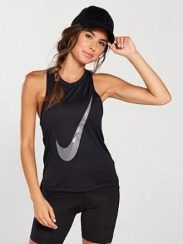 Image of Nike Running Miler HBR Tank Black Size S Women