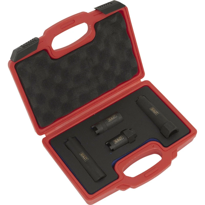 Image of Loops 4 Piece Injector Socket Set - Commercial Vehicle Injector Removal & Installation Multi