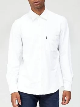Image of Hugo Boss Relegant 2 Stretch Jersey Shirt White Size M Men