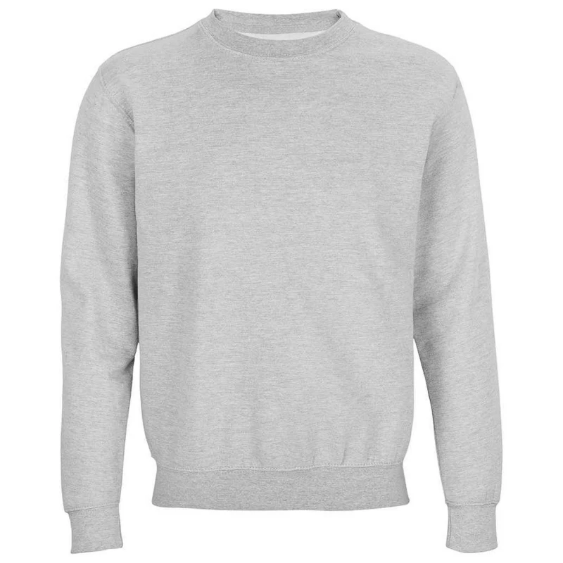 Image of SOL'S Mens Columbia Sweatshirt in Grey Size: XS Grey Male XS