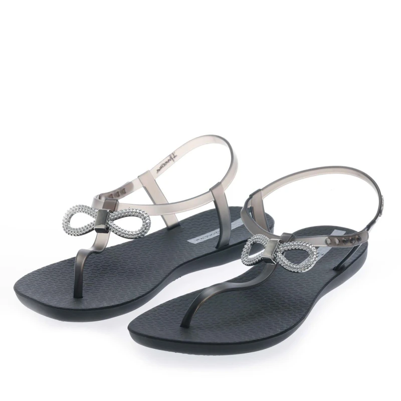 Image of Ipanema Belle Bow Sandals - Black 3