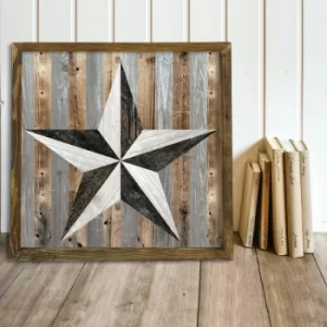 Image of TAH025 Multicolor Decorative Framed MDF Painting