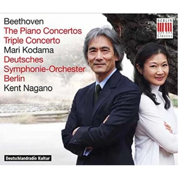 Image of Mari Kodama - Beethoven: The Piano Concertos/Triple Concerto CD