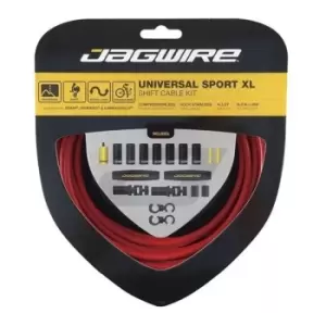 Image of Jagwire Universal Sport XL Shift Kit Red