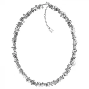 Image of Tommy Hilfiger Silver Tone Glitz Design Necklace