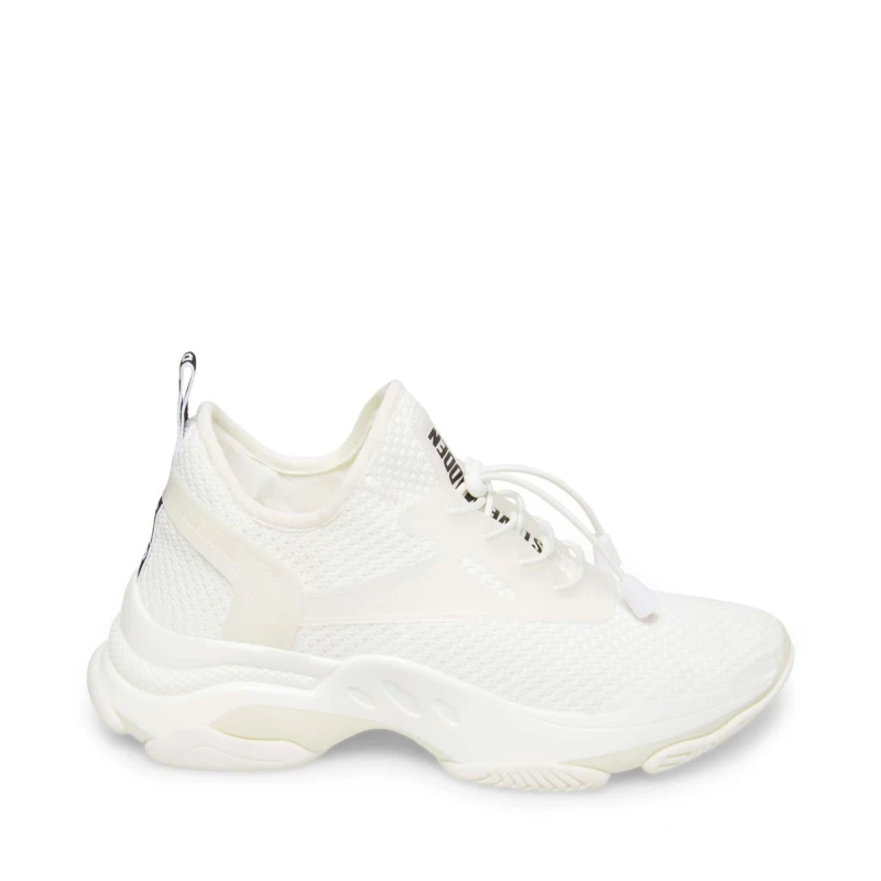 Image of Steve Madden Match Trainers - White White 4