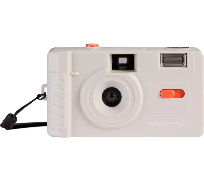 Image of Praktica Reusable 35mm Film Camera - Cream - Camera Only