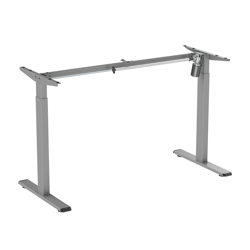 Image of LogiLink Sit-stand desk frame. single motor. easy-use controller. grey