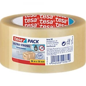 Image of tesapack PVC Packaging Tape 4124 50 mm (W) x 66 m (L) Transparent