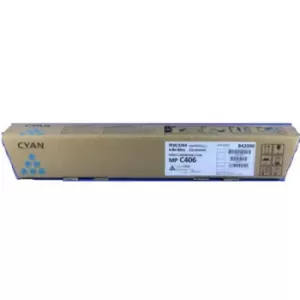 Image of Ricoh 1230D Cyan Standard Capacity Toner Cartridge 6k pages for MP C406 - 842096