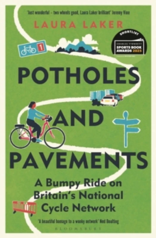 Image of Potholes and Pavements : A Bumpy Ride on Britains National Cycle Network Paperback / softback