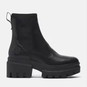 Image of Timberland Everleigh Chelsea Boot For Her In Black Black, Size 7