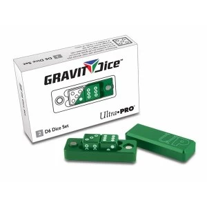 Image of Ultra Pro D6 Emerald 2 Dice Set Gravity Dice