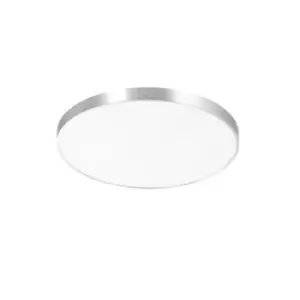 Image of Sierra Round Integrated LED Panel, Silver, 4000K, 3000lm