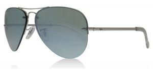 Image of Ray-Ban RB3449 Sunglasses Silver 904330 59mm