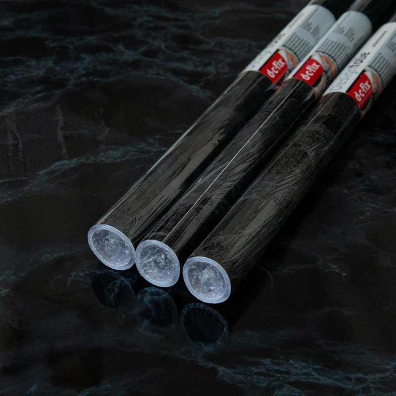 Image of D C Fix dc fix Marble Black Self Adhesive Vinyl Pack 3 Black unisex 67X2 PACK3