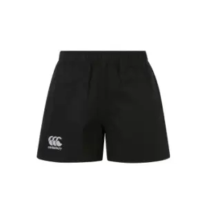 Image of Canterbury Junior Professional Cotton Short Black 8 Years