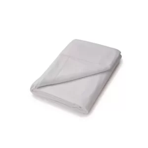 Image of Fable Brushed Cotton Single Flat Sheet, Oxford Grey