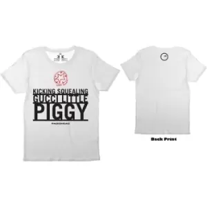 Image of Radiohead - Gucci Piggy Unisex XX-Large T-Shirt - White
