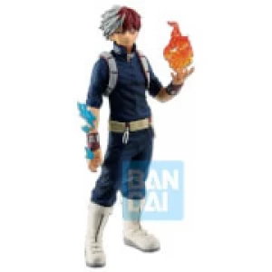 Image of Banpresto Ichibansho Figure Shoto Todoroki(Fighting Heroes Feat. One's Justice) Figure