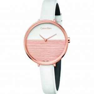 Image of Calvin Klein Rise Watch K7A236LH - White