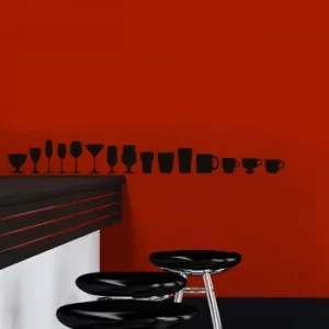 Image of KBS-131 Black Decorative Wall Sticker