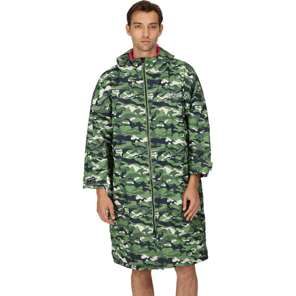 Image of Regatta Mens Adult Waterproof Fleece Lined Robe Jacket S - Chest 37-38' (94-96.5cm)