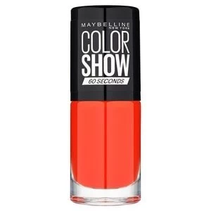 Image of Maybelline Color Show 349 Power Red Nail Polish 7ml