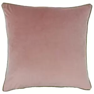 Image of Riva Home Meridian Cushion Cover (55 x 55cm) (Blush/Gold)
