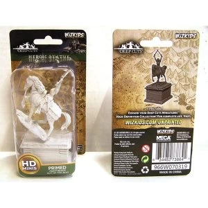 Image of WizKids Deep Cuts Unpainted Miniatures - Heroic Statue