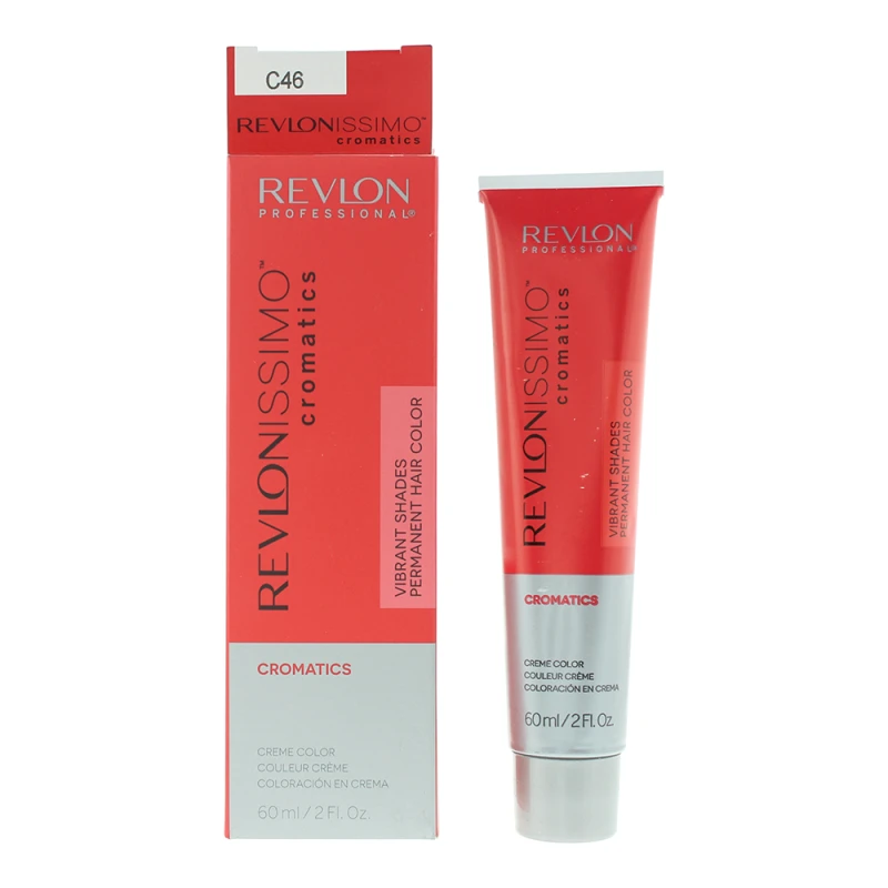 Image of Revlon Revlonissimo Cromatics C46 Tangerine Red Hair Colour 60ml