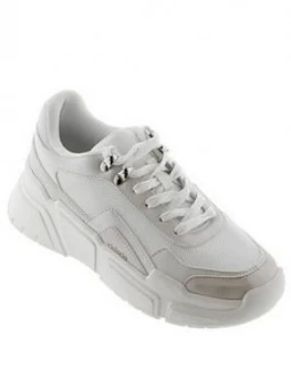 Image of Victoria Chunky Trainer - White